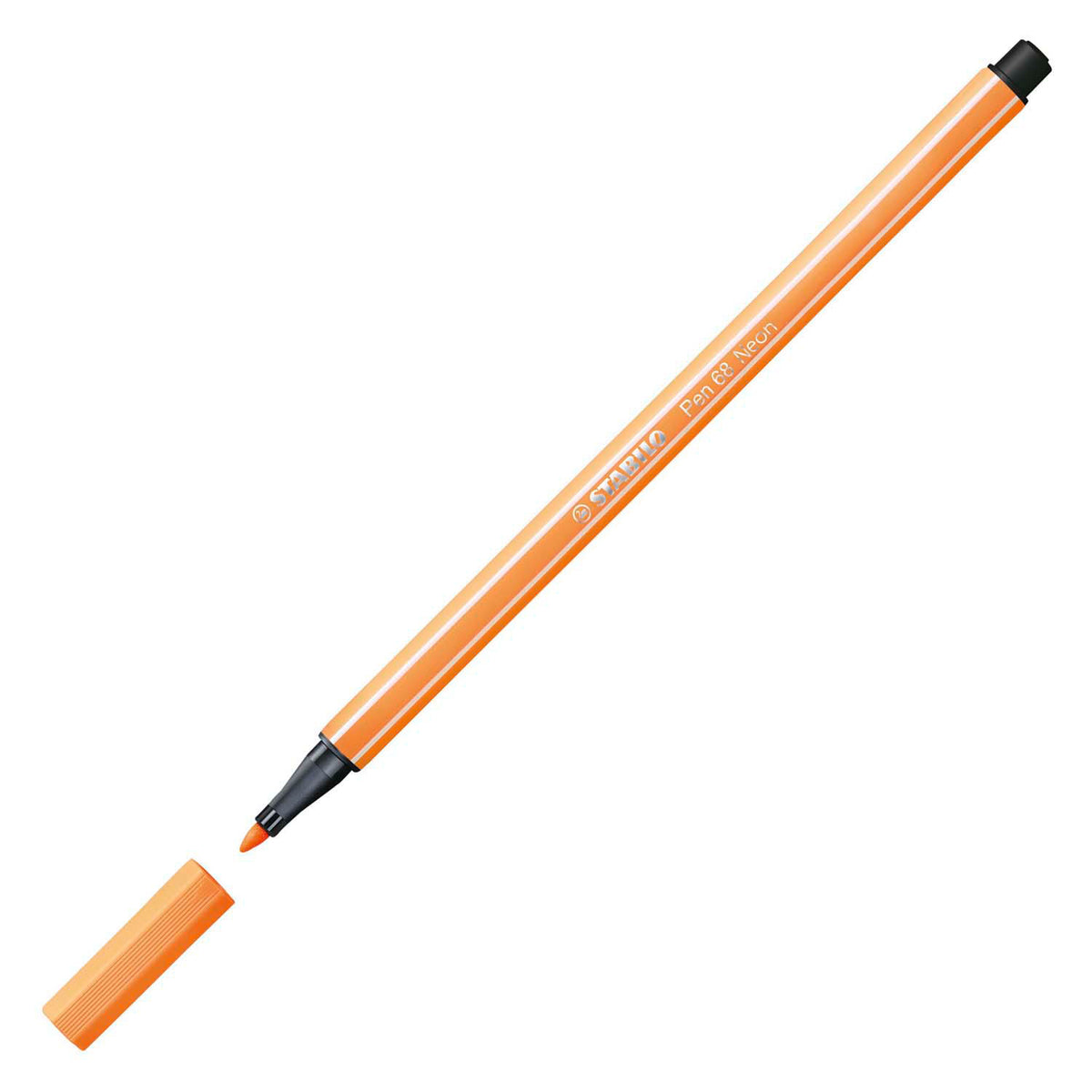 Stabilo pen 68 - rotulador - naranja fluorescente (68 054)