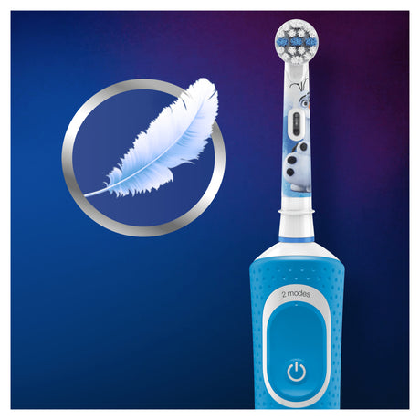Oral-b kids disney frozen 2 cepillo de dientes eléctrico azul blanco