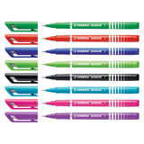 Stabilo sensor fineliners caja de 0,3 mm 8 colores
