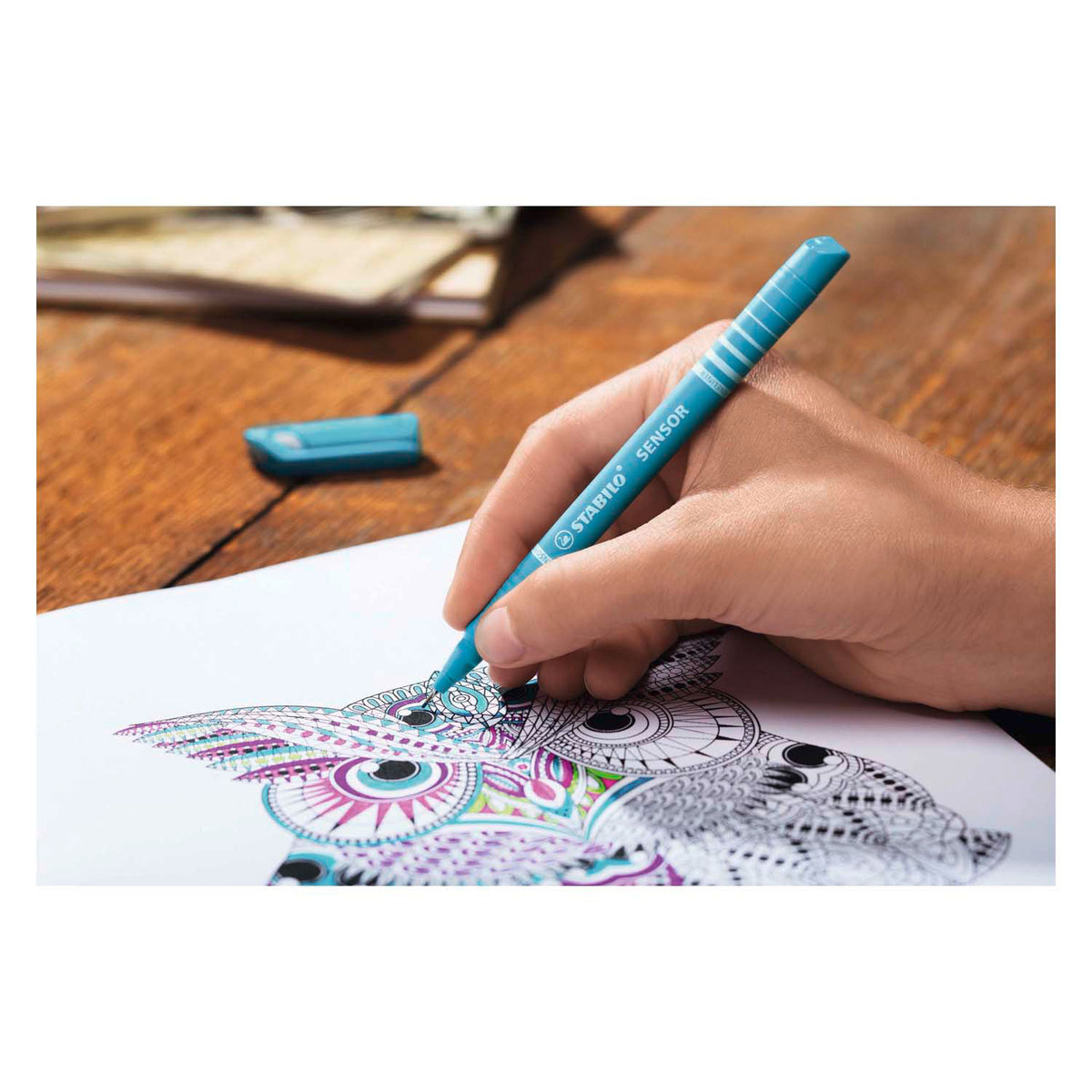 Stabilo sensor fineliners caja de 0,3 mm 8 colores