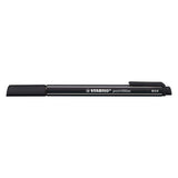 Stabilo pointmax - rotulador de punta dura - negro (488 46)