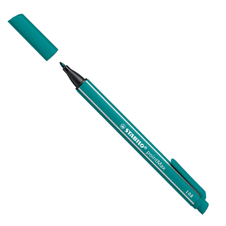 Stabilo pointmax - rotulador de punta dura 0,8 mm - turquesa