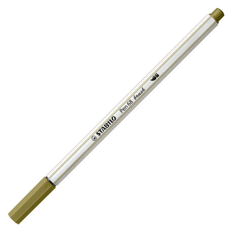 Pincel Stabilo pen 68 - rotulador - verde barro (37)