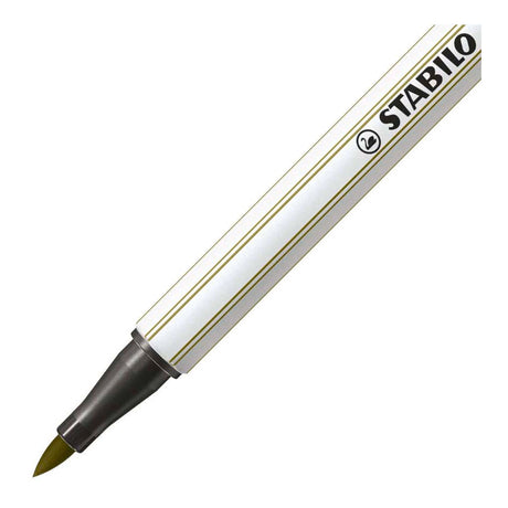 Pincel Stabilo pen 68 - rotulador - verde barro (37)