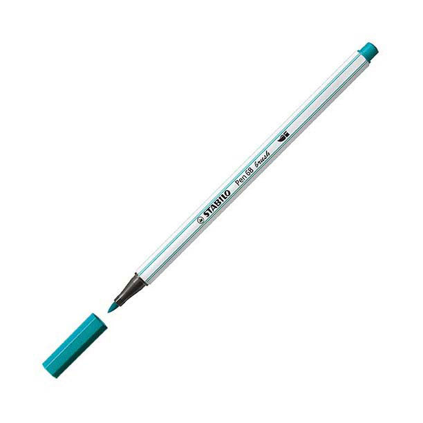 Stabilo pen 68 pincel - rotulador - turquesa (51)