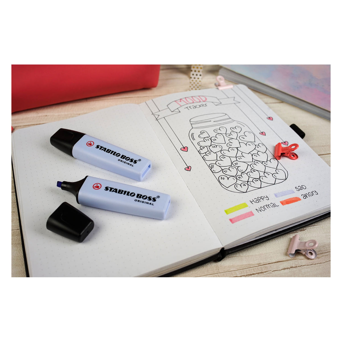 Stabilo boss original pastel - resaltador - juego de 8 piezas