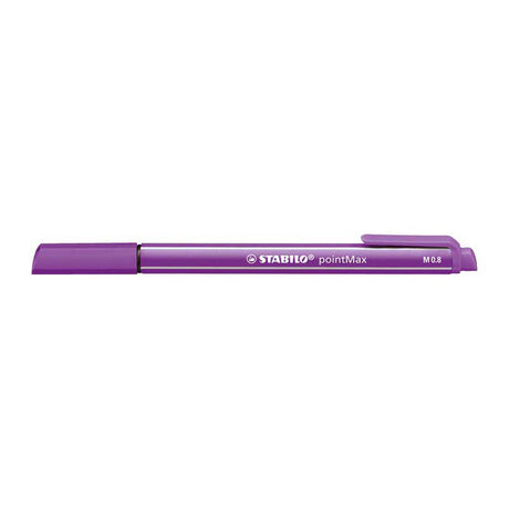 Stabilo pointmax - rotulador de punta dura de 0,8 mm - estuche artístico con 15 colores