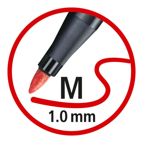 Stabilo pen 68 - rotulador - arty - juego de metal 65 uds.