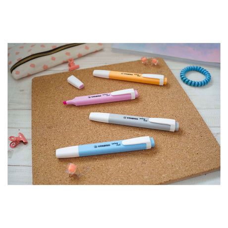 Stabilo swing cool pastel - resaltador - juego de 8 piezas