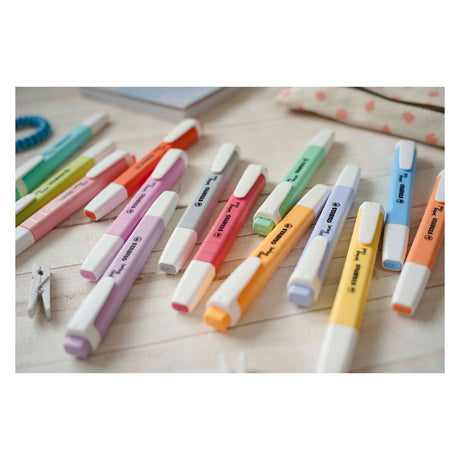 Stabilo swing cool pastel - resaltador - juego de 8 piezas