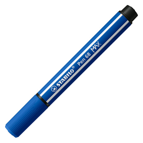 Stabilo pen 68 max - rotulador con punta gruesa de cincel - azul oscuro