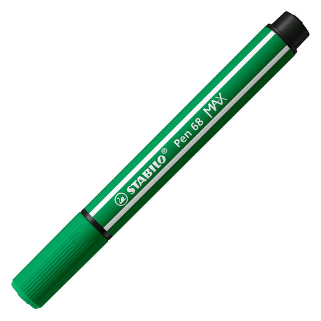 Stabilo pen 68 max - rotulador con punta gruesa de cincel - verde esmeralda