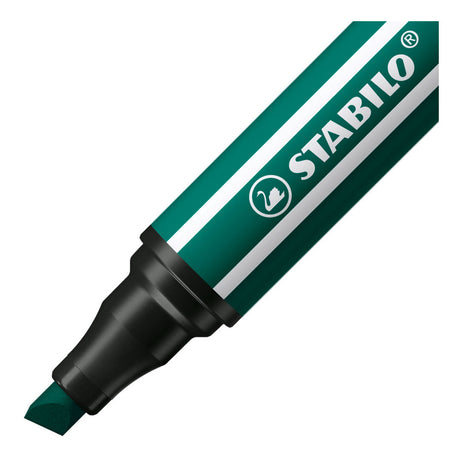 Stabilo pen 68 max - rotulador con punta gruesa de cincel - verde turquesa