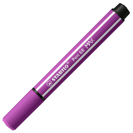 Stabilo pen 68 max - rotulador con punta gruesa de cincel - lila