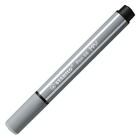 Stabilo pen 68 max - rotulador con punta gruesa de cincel - gris frío medio