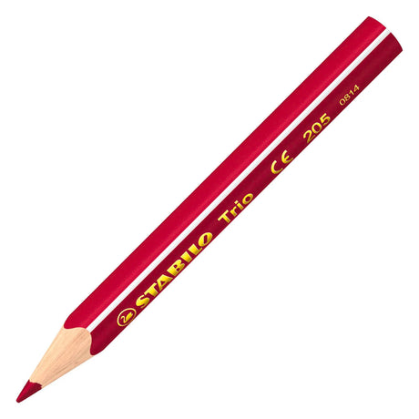 Lápices de colores Stabilo trio, gruesos, cortos y ergonómicos - 12 uds.