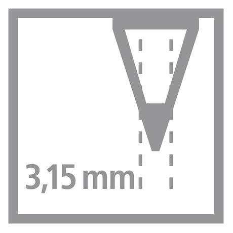 Stabilo easygraph hb lápiz de grafito para zurdos gasolina - 2 uds.