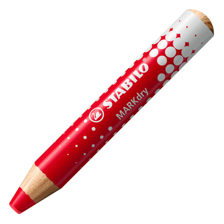 Lápiz de pizarra Stabilo markdry - rojo