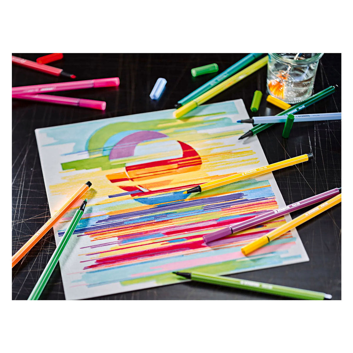 Stabilo pen 68 rotuladores artísticos - 30 uds.