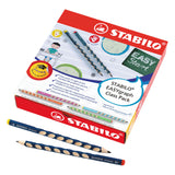 Lápices de grafito Stabilo easygraph en embalaje escolar - 48 uds.