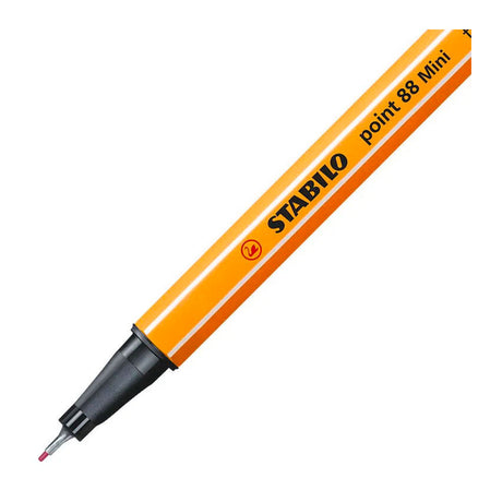 Stabilo point 88 mini - fineliner premium - animal vibes - estuche con 8 colores + pegatina