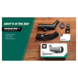 Telescopio terrestre Vortex Crossfire HD 20-60x80