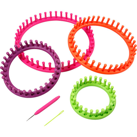 Empresa creativa https: www.cchobby.nl knitting-loom-d-12-17-22-27-cm-1-set