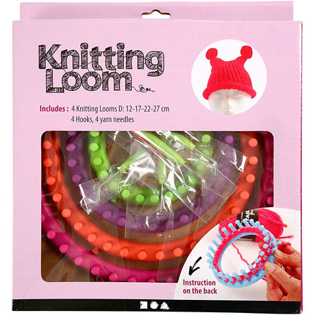 Empresa creativa https: www.cchobby.nl knitting-loom-d-12-17-22-27-cm-1-set