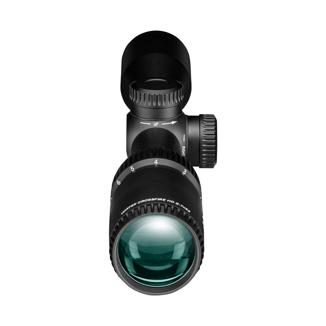 Mira telescópica Vortex crossfire hd 2-7x32, retícula v-plex (moa)