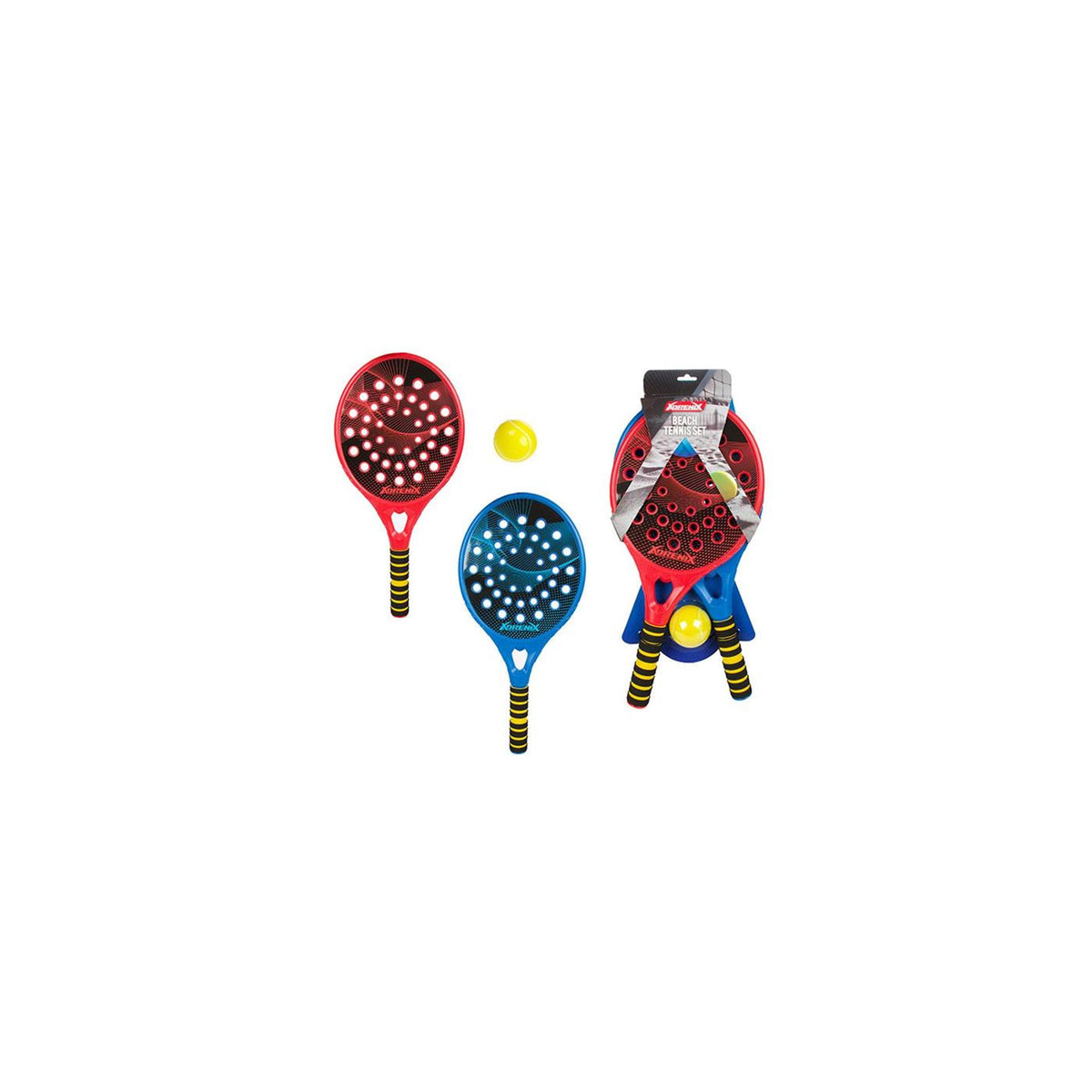Toi-toys set tenis playa adrenix 3 piezas
