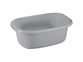 Cesto para la ropa Sunware basic 25 litros plata 55x38x23cm plástico