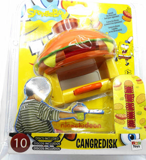 Disparador de discos de hamburguesas de Bob Esponja