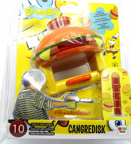 Disparador de discos de hamburguesas de Bob Esponja