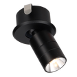 Foco empotrable Rapino mini negro