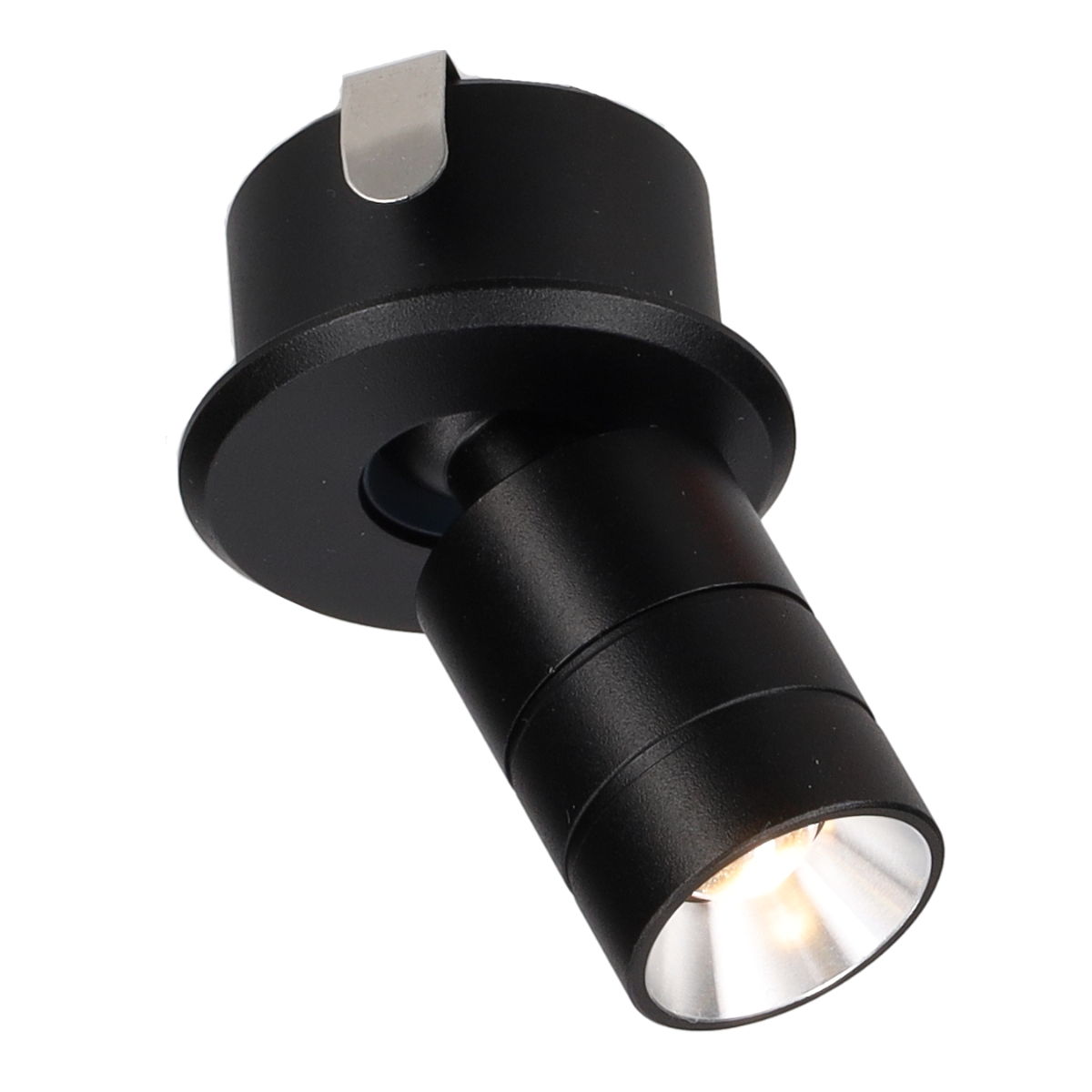 Foco empotrable Rapino mini negro