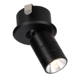 Foco empotrable Rapino mini negro
