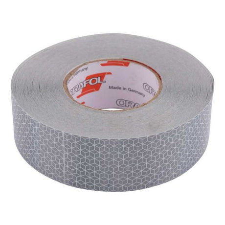 Cinta reflectante 50 mtr blanco
