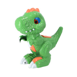 Dinosaurio con luz y sonido y función de respuesta.