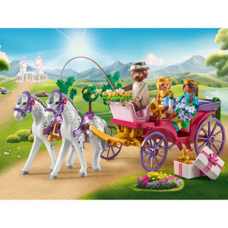 Playmobil Paseo en Carruaje Mágico de Princesas con Príncipe y Princesa 71846