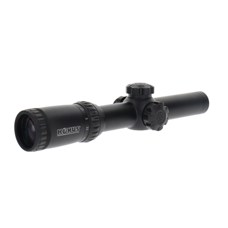 Alcance del rifle Konus Konuspro M-30 1-4x24 con cruz de alambre iluminado