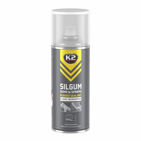 Serie K2 silgum - recubrimiento elástico transparente en spray - 400ml - resistente a la intemperie y al agua