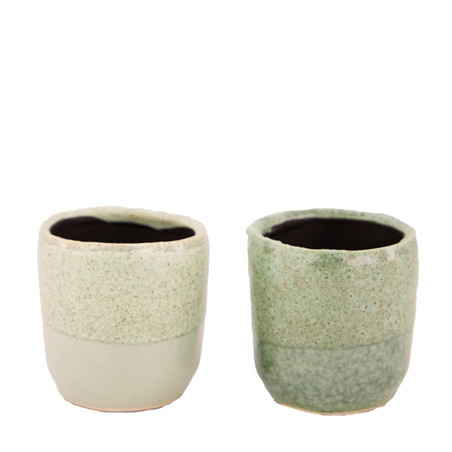 Macetero natural collections ceramica ø8x8,5cm