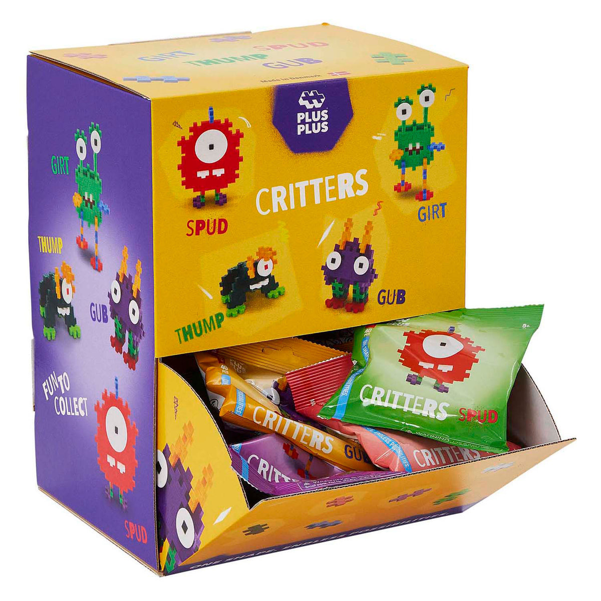 Set de construcción plus-plus bichos, 48 ​​piezas.