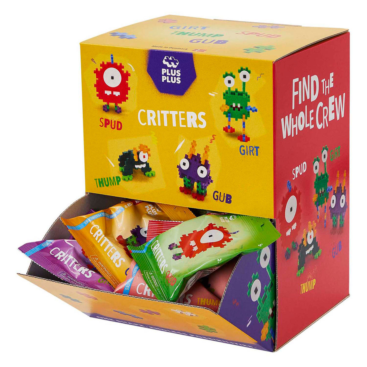 Set de construcción plus-plus bichos, 48 ​​piezas.