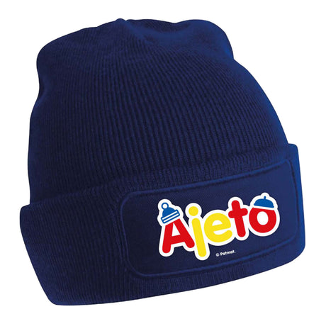Sombrero de vecino y vecina: un je al azul marino