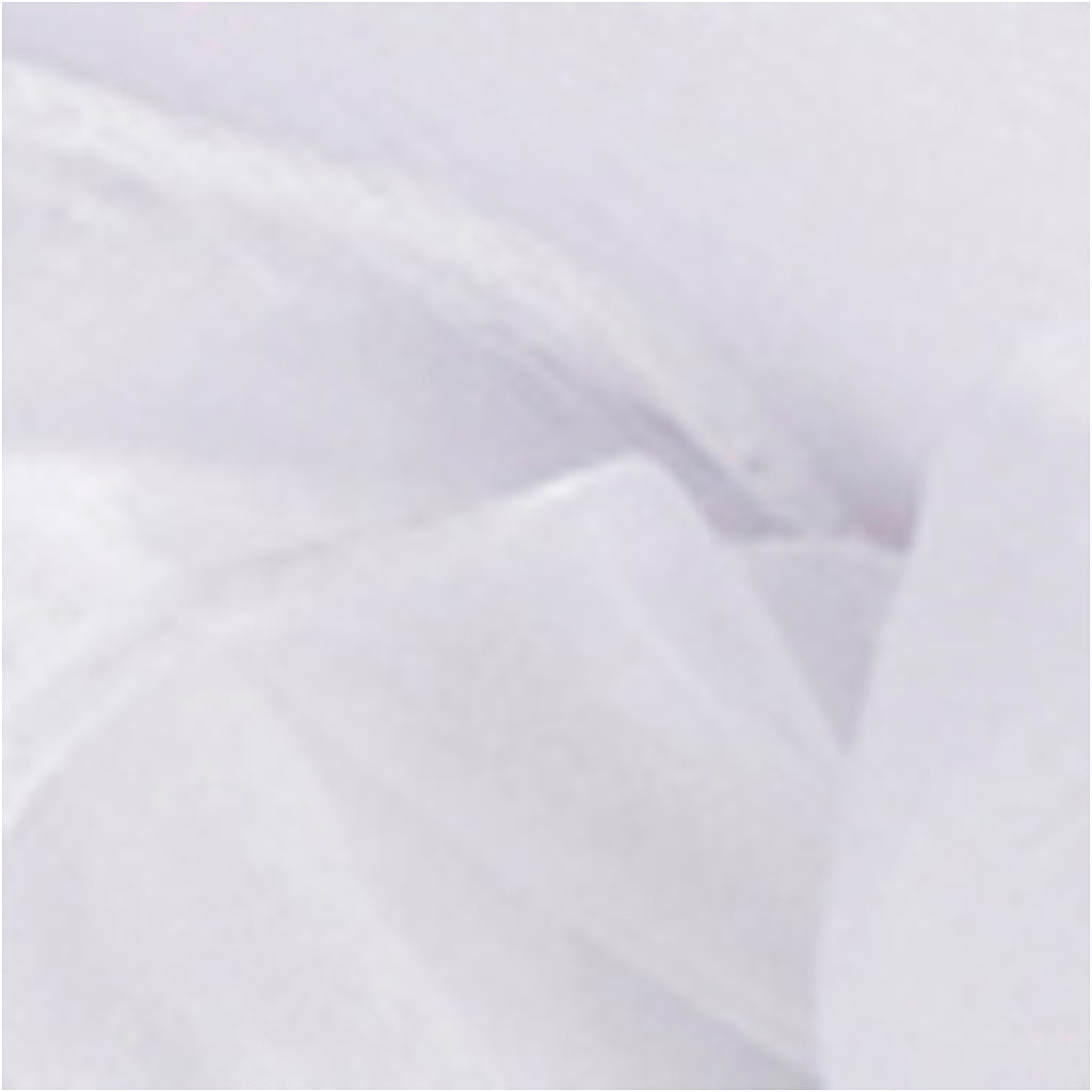 Creativ Company Organza Fabric White, 10m