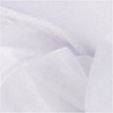Creativ Company Organza Fabric White, 10m