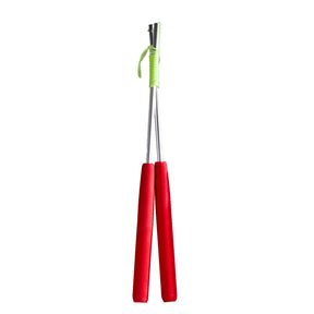 Palos de diábolo de aluminio Eureka - rojo