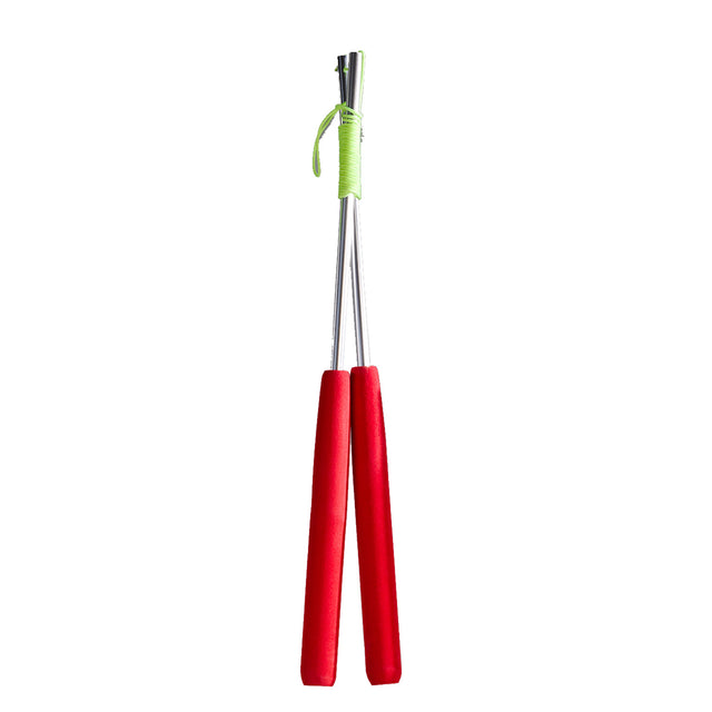 Palos de diábolo de aluminio Eureka - rojo