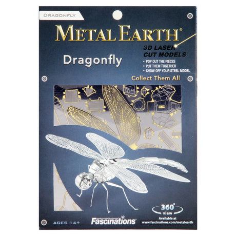Eureka metal libélula tierra